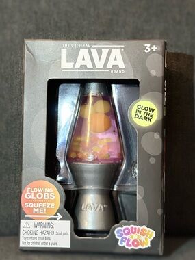 Lava Squishy NWT (pinkish/orange)